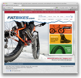 Fatbikes.com home page