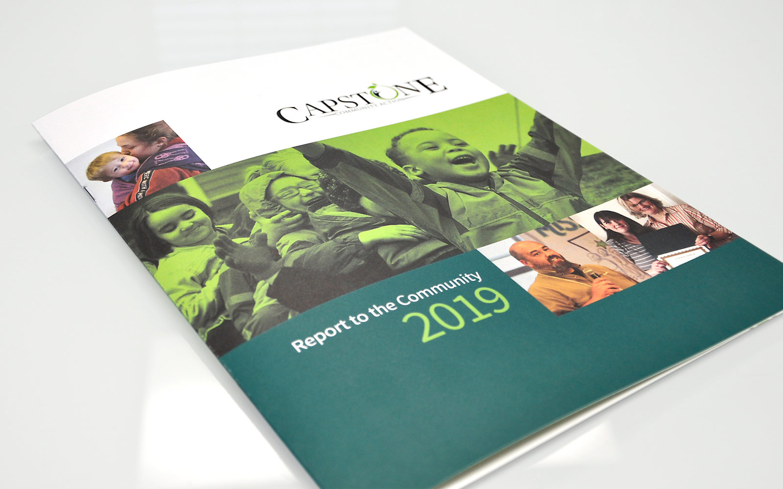 Capstone cover of 2019 report to the Community