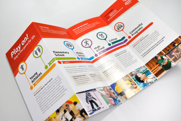 Special Olympics brochure - inside.