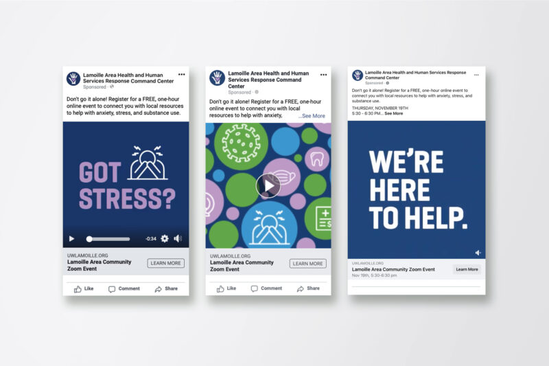 Social Media Ads for Capstone Lamoille | Stride Creative Group