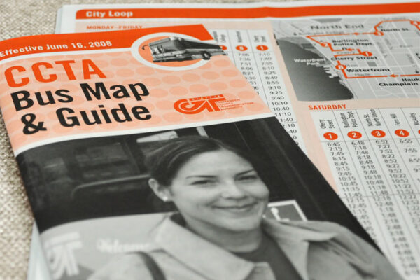 CCTA bus map & guide