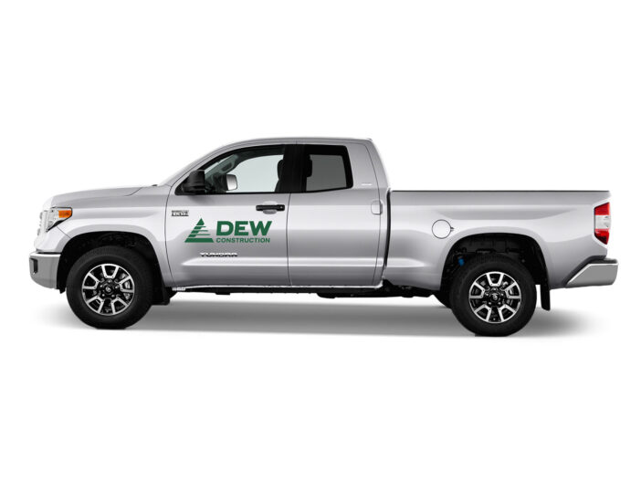 DEW logo on the side of a truck