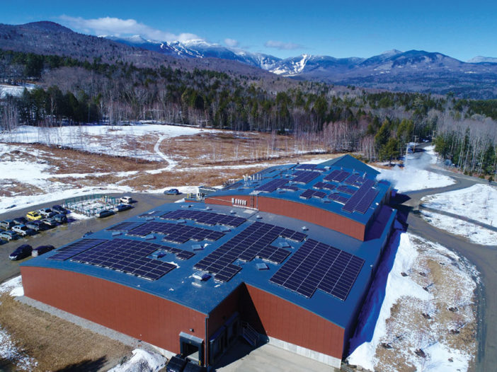 Encore Renewable Energy aerial shot of building