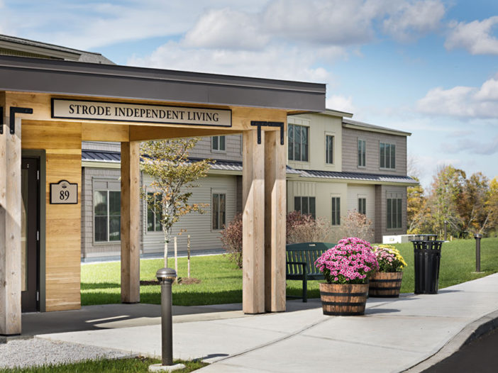 Strode Independent Living - exterior of building