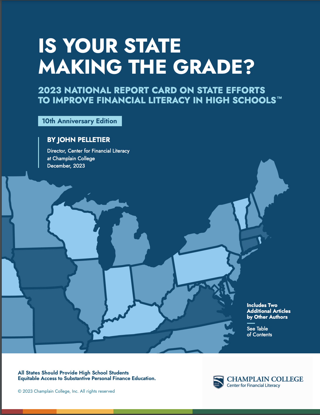 Is Your State Making The Grade? Cover report