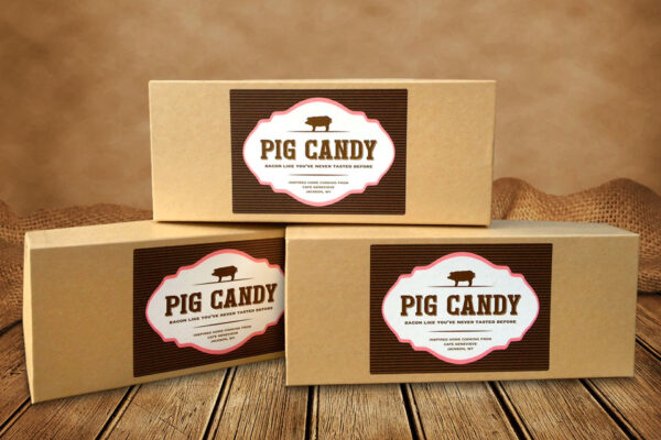 Pigcandy bacon packaging