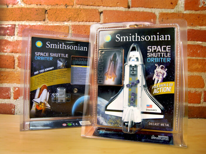 Wow Toyz space shuttle packaging
