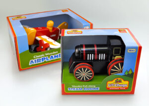 wt wooden toys packaging