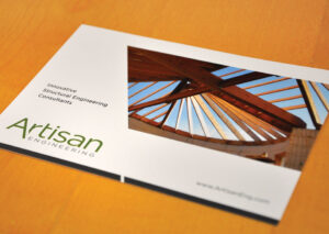 Artisan Engineering print advertisement brochure