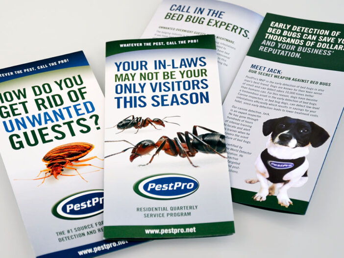 PestPro print brochures