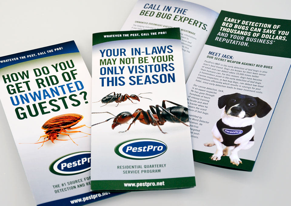 PestPro print brochures
