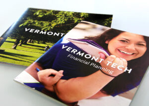 2 Vermont Tech brochures