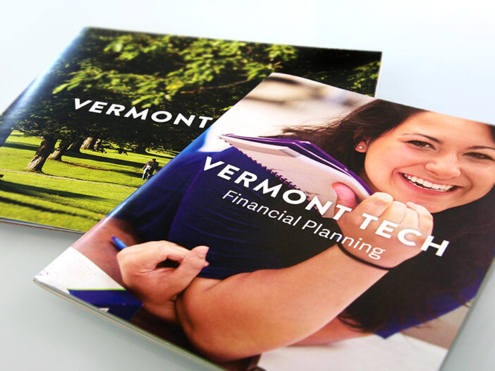 2 Vermont Tech brochures
