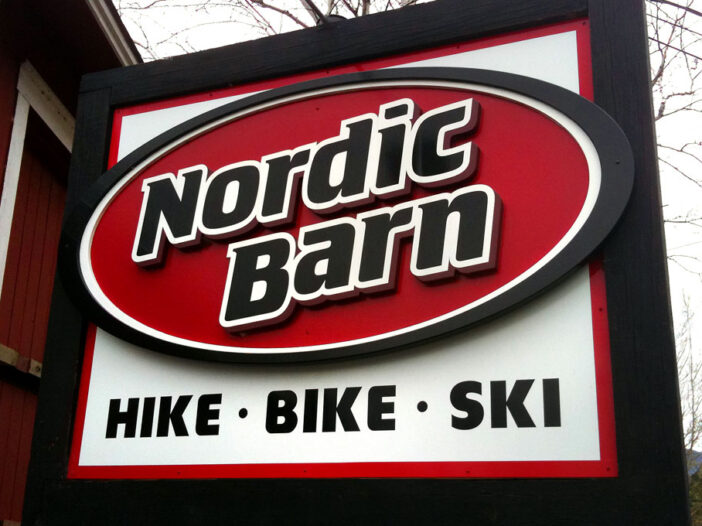 Nordic Barn outdoor signage