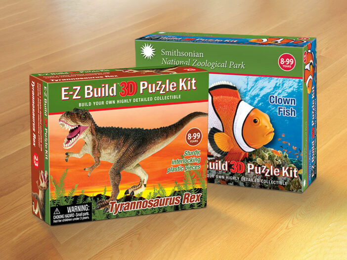 WowToyz packaging, two puzzle kits